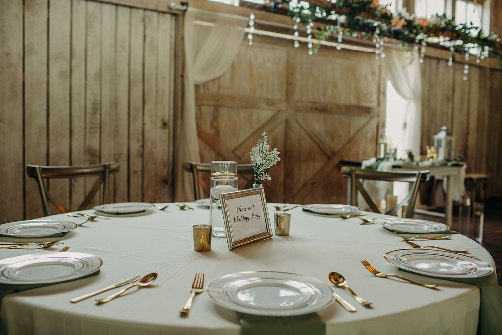 Ivory Round Tablecloths