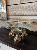 Gold Crystal Dessert Display Collection