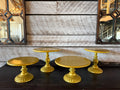 Yellow Gold Dessert Displays