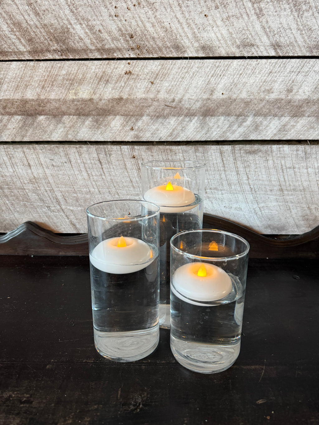 Flameless Floating Candles
