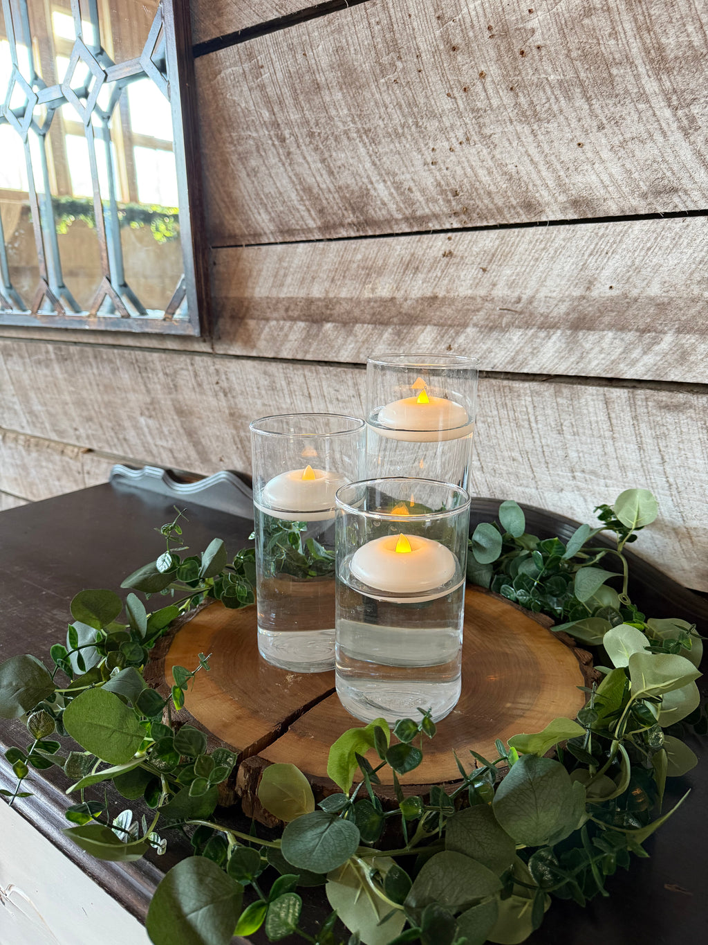 Flameless Floating Candles