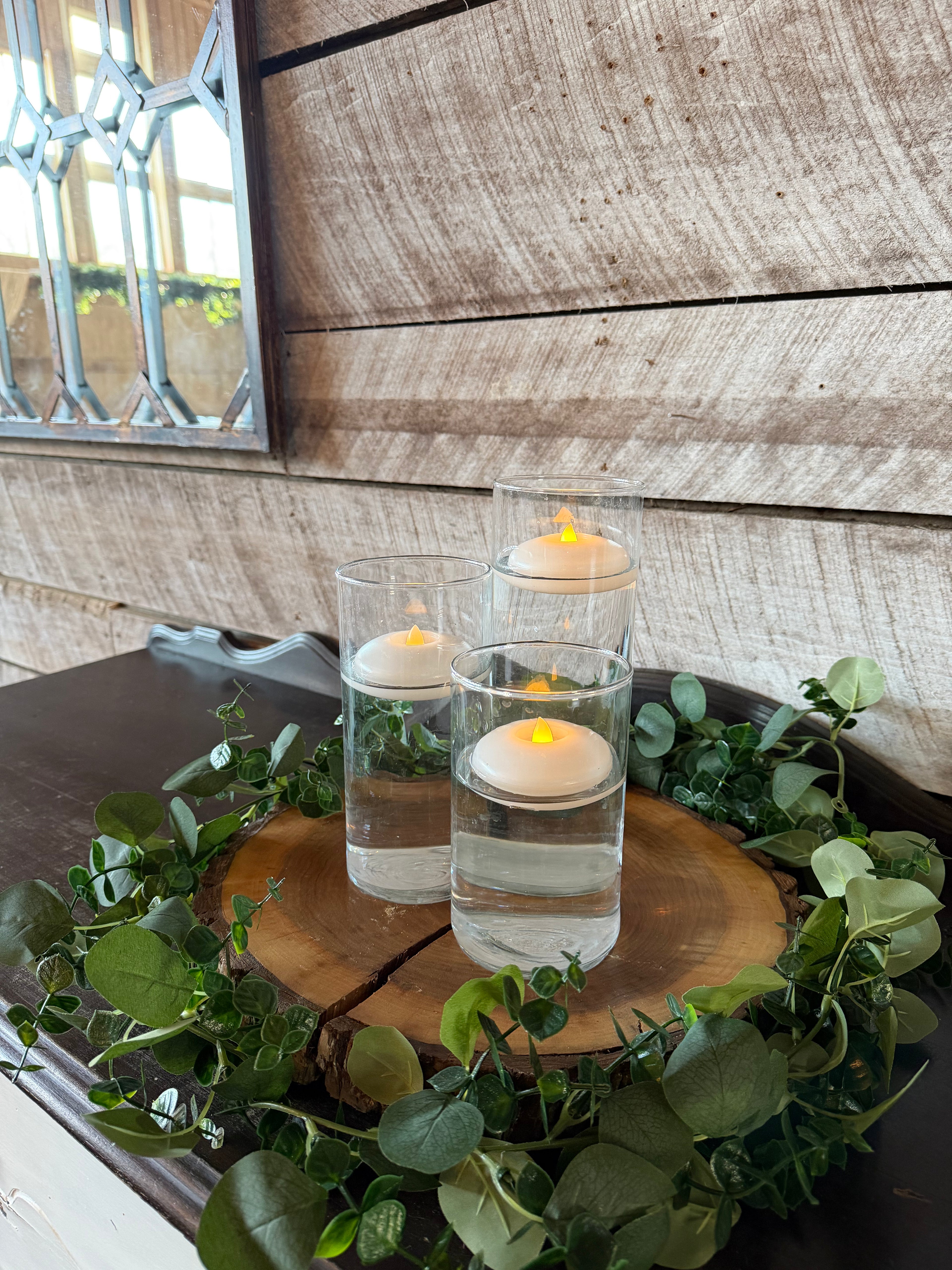 Flameless Floating Candles