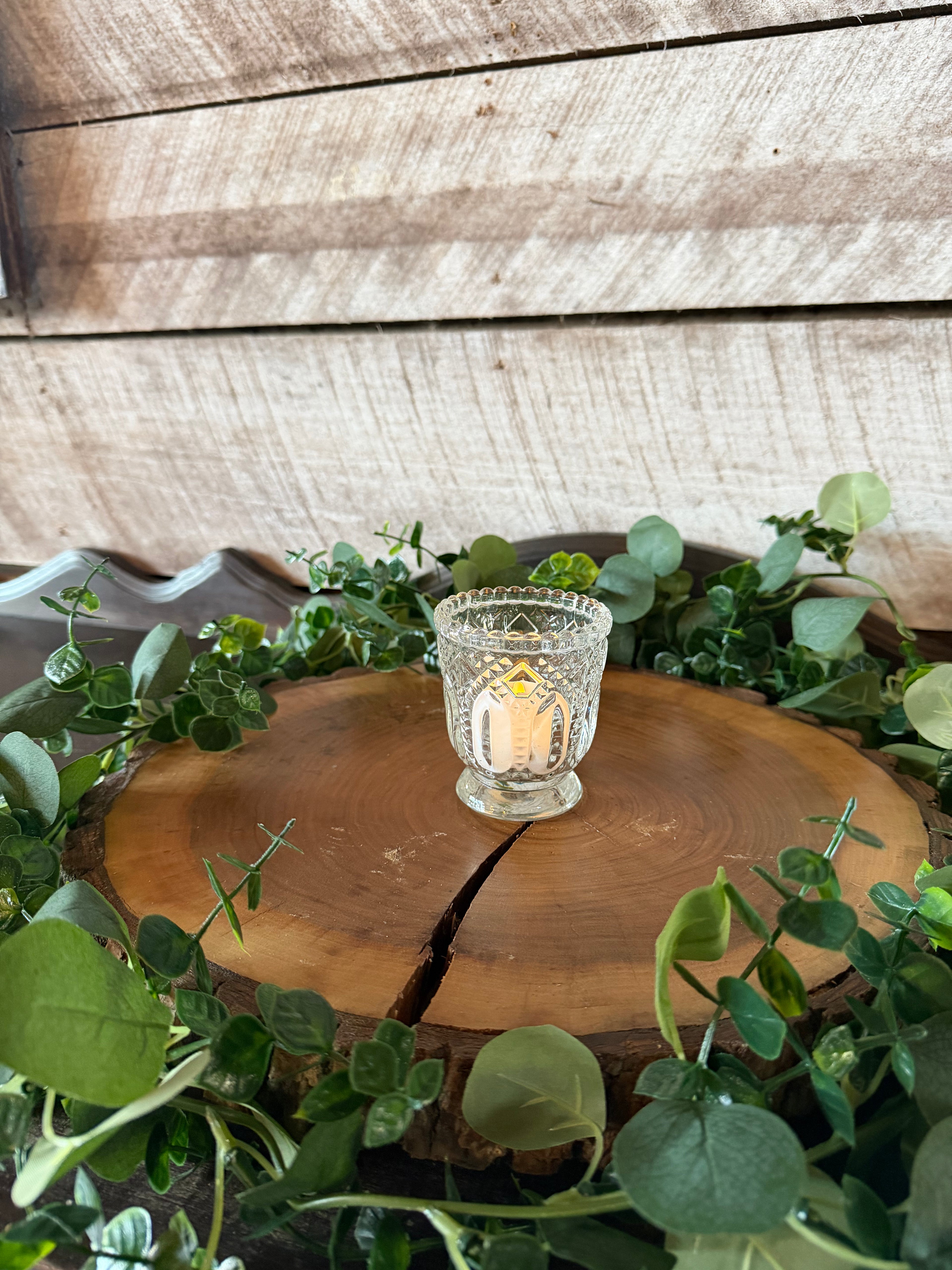 Clear Crystal Votives