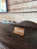 Small Wood Reserve Signs with Stand