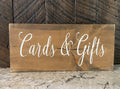 Wood Cards & Gifts Sign